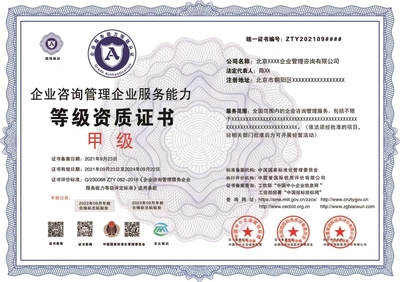 企業(yè)咨詢管理企業(yè)資質(zhì)證書申報(bào)時(shí)間